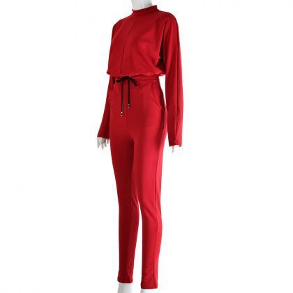Explosive Casual Long-sleeved Trousers Two-piece..