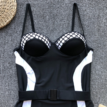2019 -selling One-piece Swimsuit Ladies Steel..