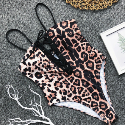 Sexy Retro Leopard Print Bikini Eyewear Ladies..
