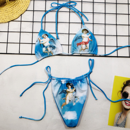 2019 Explosion Models One-piece Swimsuit Sexy..