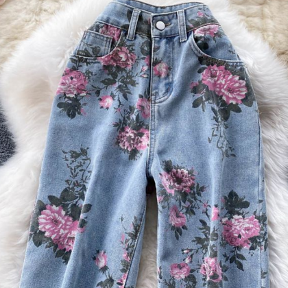Girls' Rose Jeans..