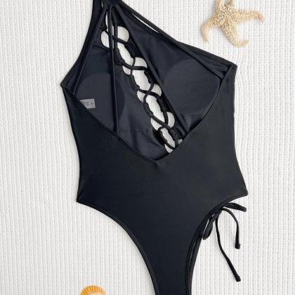 One-piece Swimsuit Backless Bikini Swimsuit..