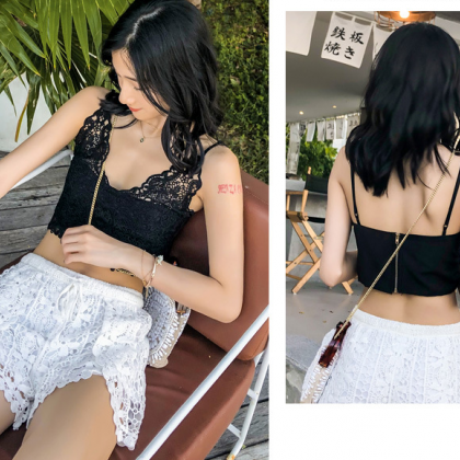 Loose Straight Leg High Waisted Lace Wide Leg..