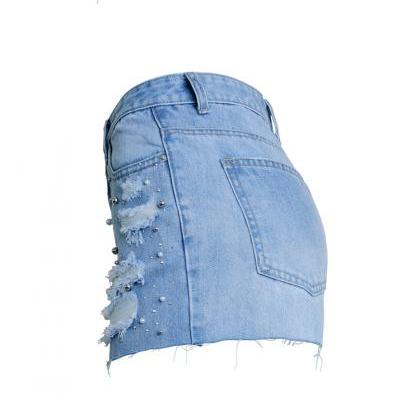 Women's High-waisted Jeans Pearl..