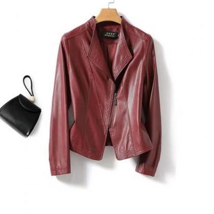 Leather Sheepskin Women's Jacket..