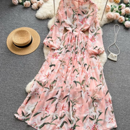 Sweet Dress Female Spring And Autumn Fashion..