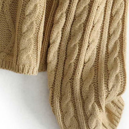 Floral Vintage Knit Cardigan Short Coat Long..