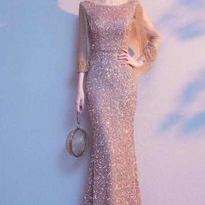 Fishtail Annual Evening Gown Woman 2023 Fall..