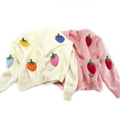 Autumn And Winter Hand-embroidered Sweater Women..