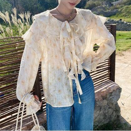 Spring And Summer French Shirt..