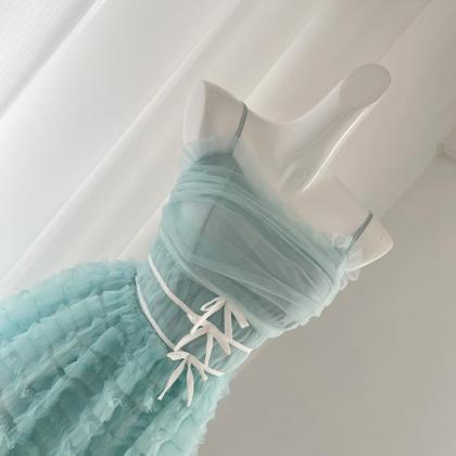 Heavy Industry Bow Princess Dress Chiffon Yarn..