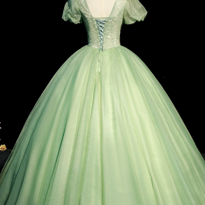 Evening Dress Forest Style Green Bel Canto Vocal..