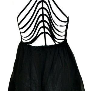 Sexy V-neck Backless Hollow Out Personality..