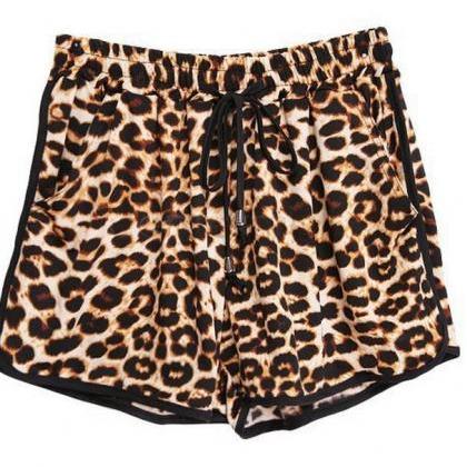 Leopard Shorts