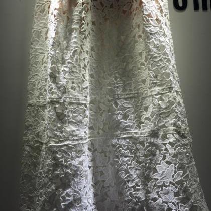 Lace Straps Sexy Elegant Dress