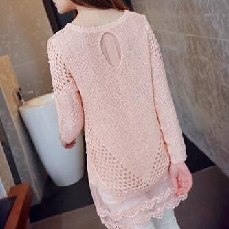 Cute Lace Fashion Sweater Shirt