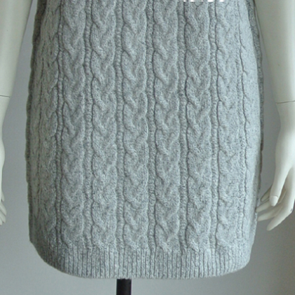 Fashion Cute Short Sleeve Sweater Dress