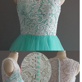 The Latest Three-yarn Sleeveless Lace Dress