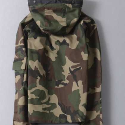 Fashion Camouflage Cute Coat