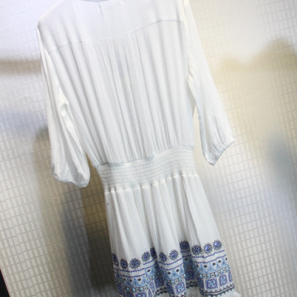 FASHION Classy embroidery dress