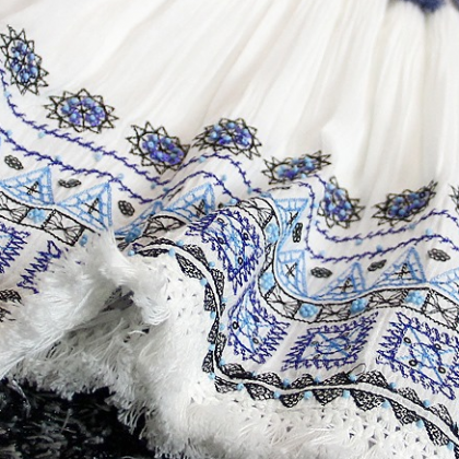 FASHION Classy embroidery dress