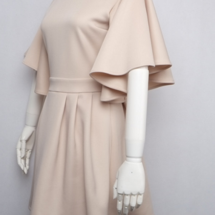 Fashion Cute Half Sleeve Cute Design Dress