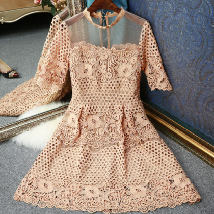 Fashion Cute Lace Dress
