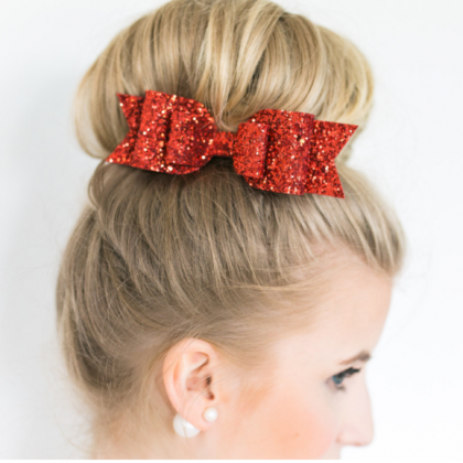 Large Size Gold Bow Hair Hair Clips
