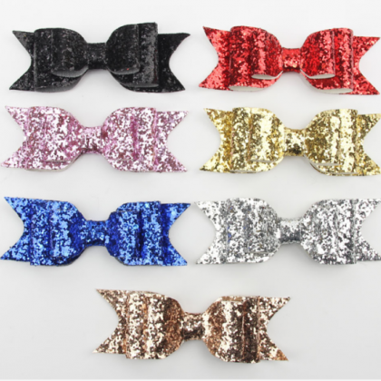 Large Size Gold Bow Hair Hair Clips