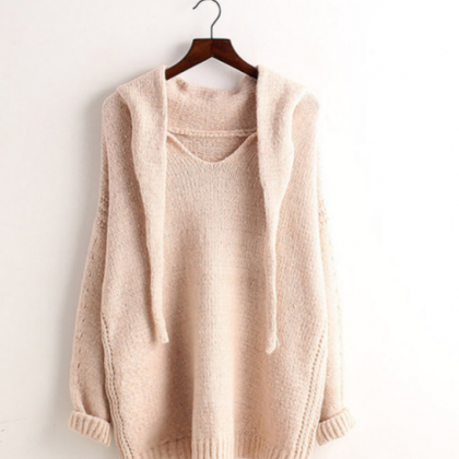 The Loose Long Sleeve Style Loose Pullover