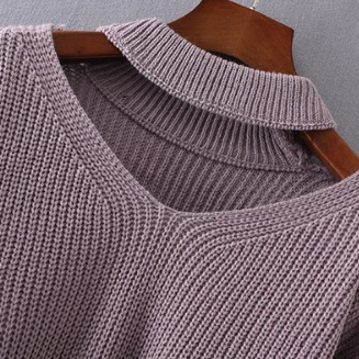 Autumn And Winter Sexy V-neck Sweater