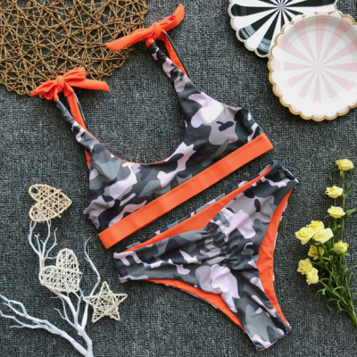 The new beach than base swimsuit printed sexy swimsuit