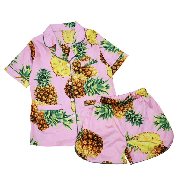 Pineapple Print Pyjamas Set