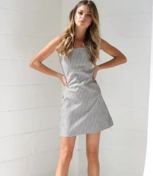 short striped dress