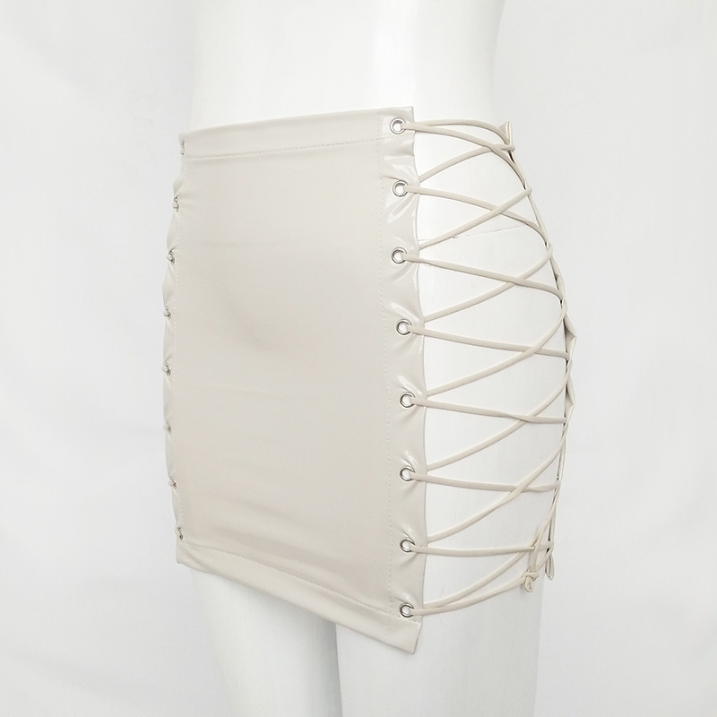 Sexy Bandaged Eyelid Skirt, Women's Skirt, Style