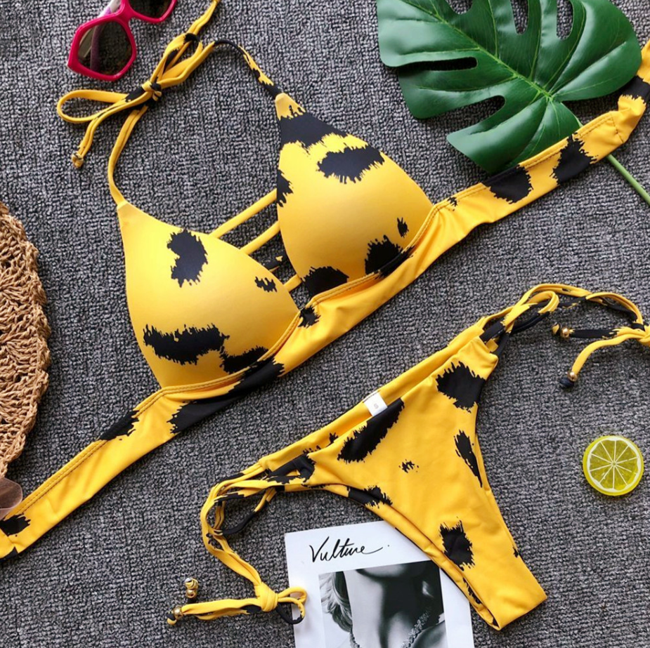 Explosive Swimsuit Leopard Sexy Bikini