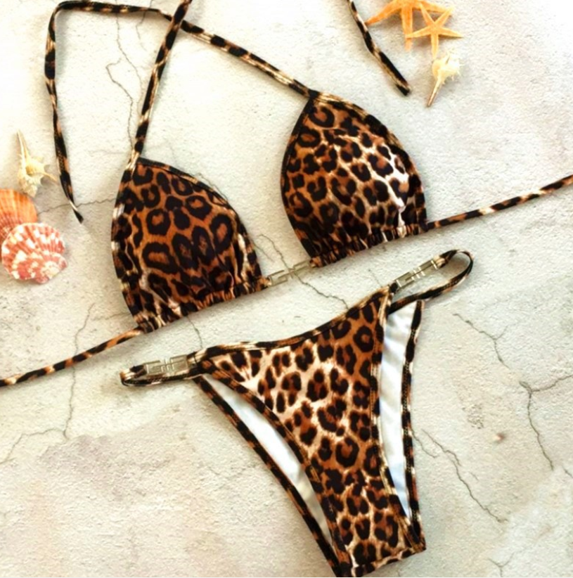 Sexy Leopard Bikini