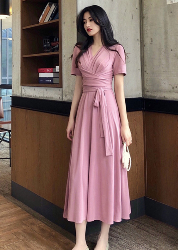 Short Sleeve Dress Design For Girls on Luulla