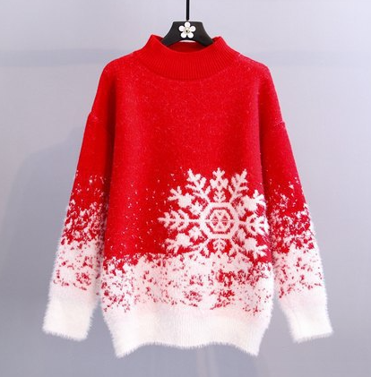 Christmas Knit Year's Sweater For Women