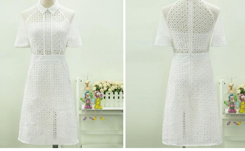 Cute Fresh White Dress