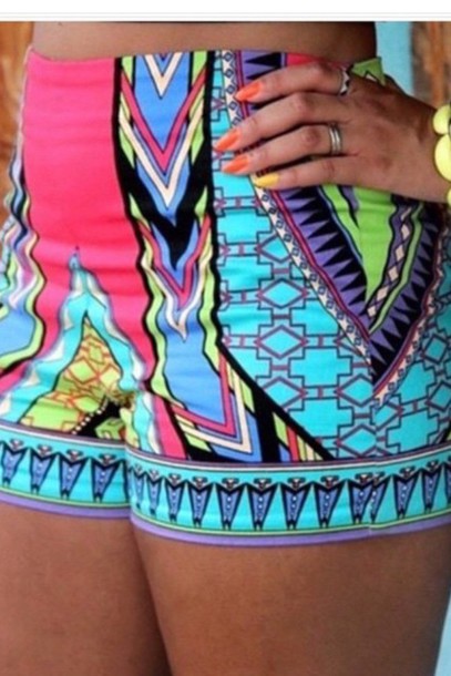 Colorful Cute Shorts