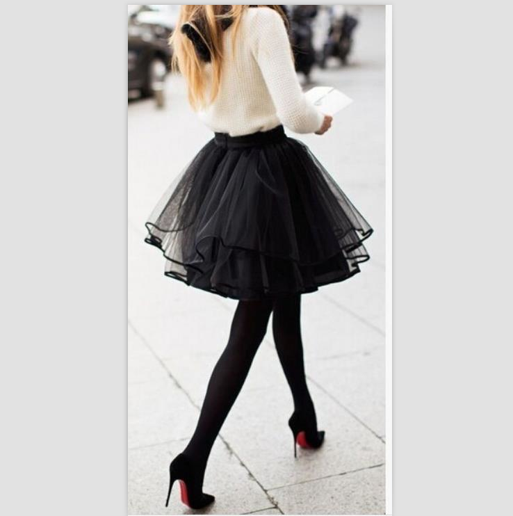 Black Cute Skirt