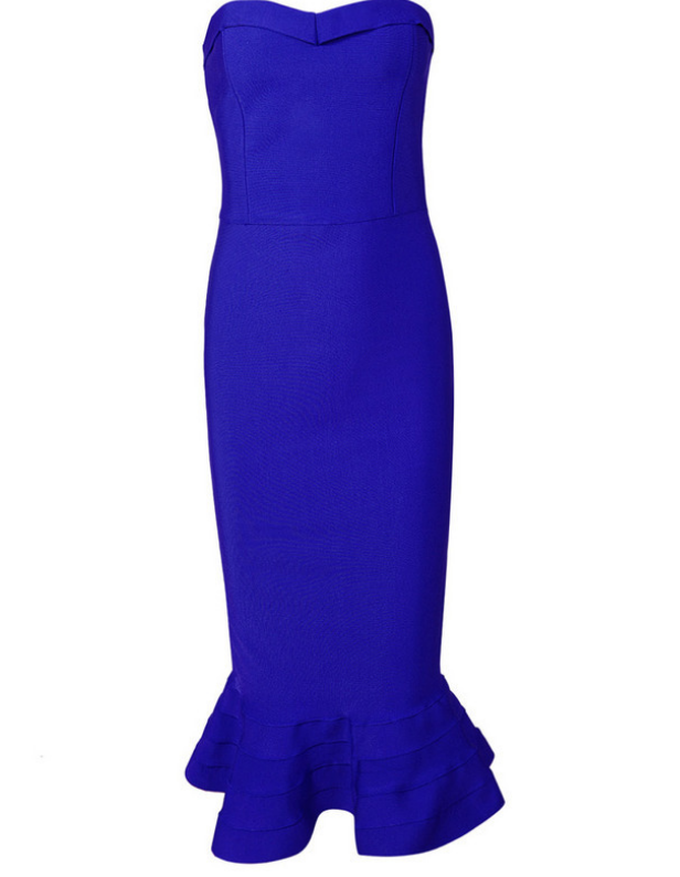 Strapless Flower Detail Dress  HV main image 0