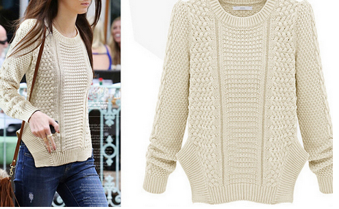 Fashion Woven Warm Knit Sweater High Quality Not The Poor