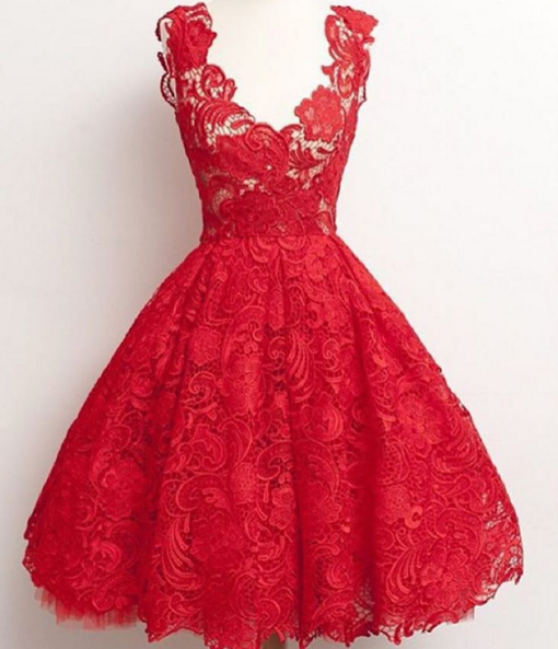 Lace Prom Dress