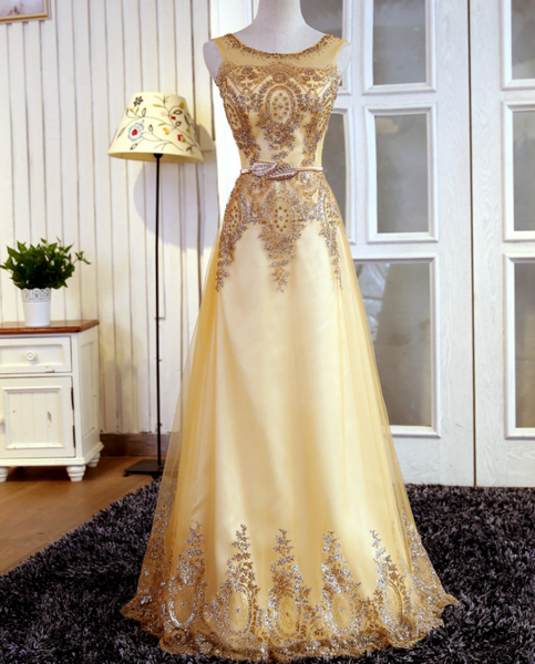 The Evening Dress Long Style Double Shoulders Party Hostess Performance Dress Homecoming Dress