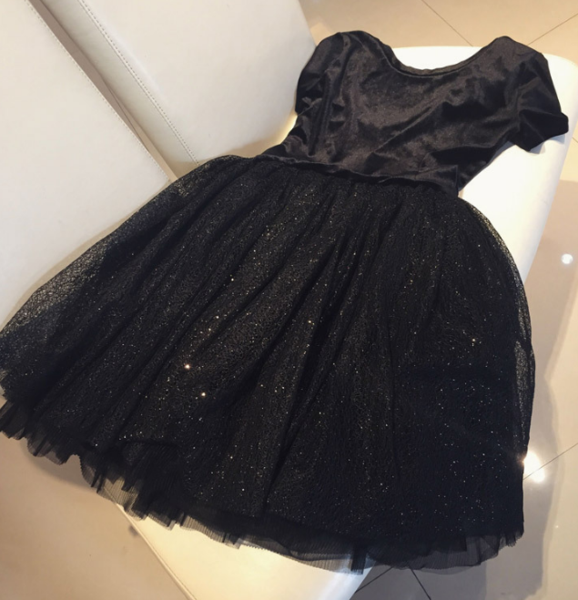 Yarn Skirt Black Evening Dress Dress