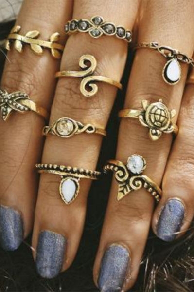 Fashion Blue Gift Shiny Stylish Jewelry Gemstone Diamonds Twisted Ring