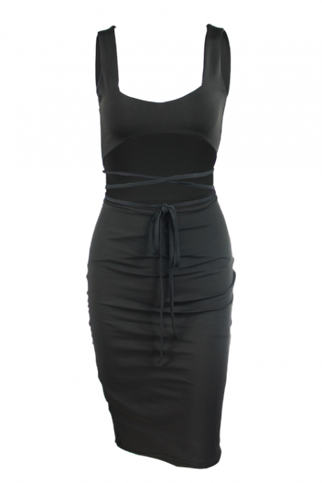Bodycon dresses | Tight, strappy bodycon dress | Luulla