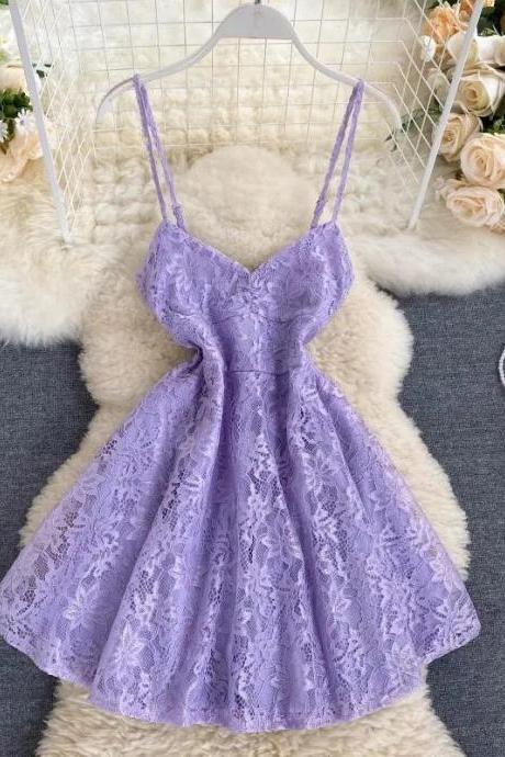 Lace Elegant Summer Dress, Party Dress